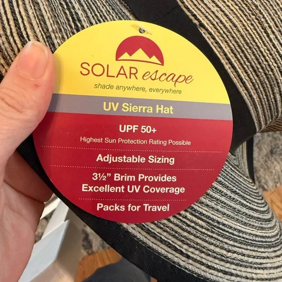 Solar Escape UV Sierra hat NEW - Picture 3 of 3